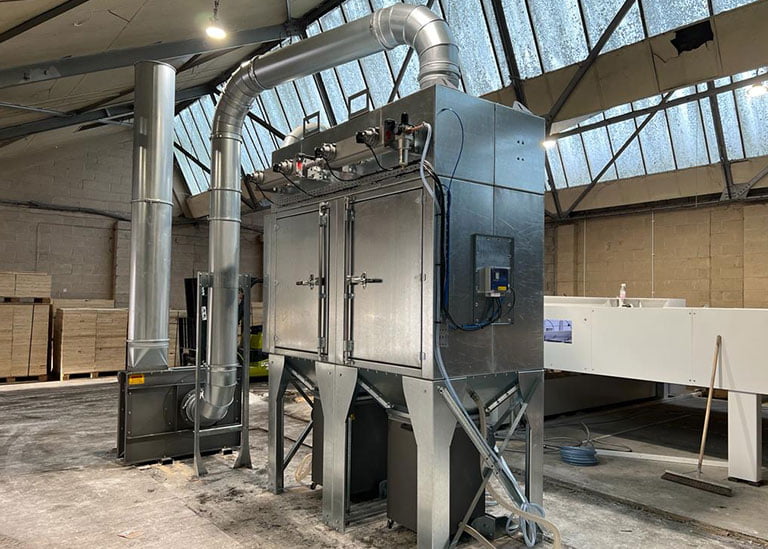 Jet Air Cartridge Dust Collector | Air Plants Dust Extraction