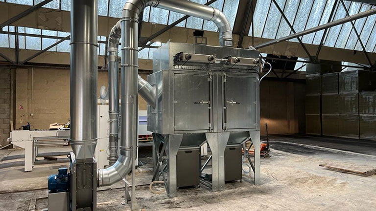 Jet Air Cartridge Dust Collector | Air Plants Dust Extraction